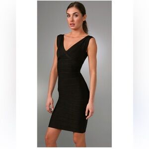 Herve Leger bodycon dress, size M